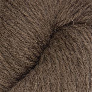 Svensk Ull 100 g - 004 - Log House Brown